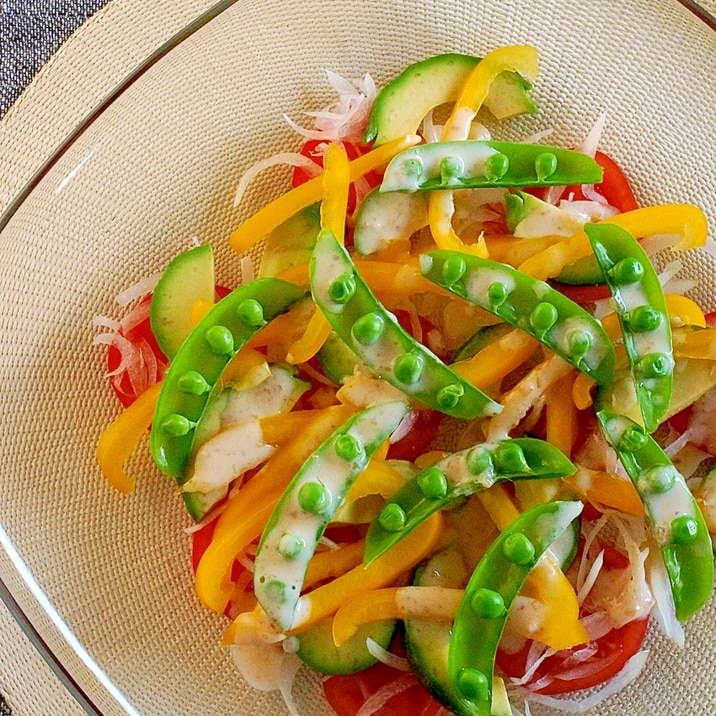 たっぷり野菜の♪彩々サラダ